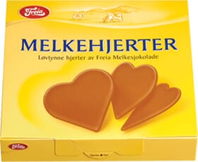 Freia melkehjerter pris